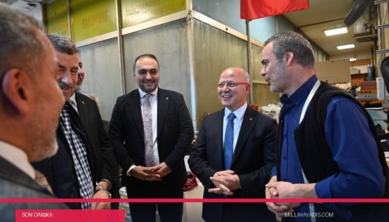 AK Parti Bursa İl Başkanı Davut Gürkan, Orhangazi'de esnafla buluştu (Foto Galeri)