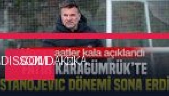 Fatih Karagümrük'te Şok Karar: Stanojevic ile Yollar Ayrıldı (Foto Galeri)
