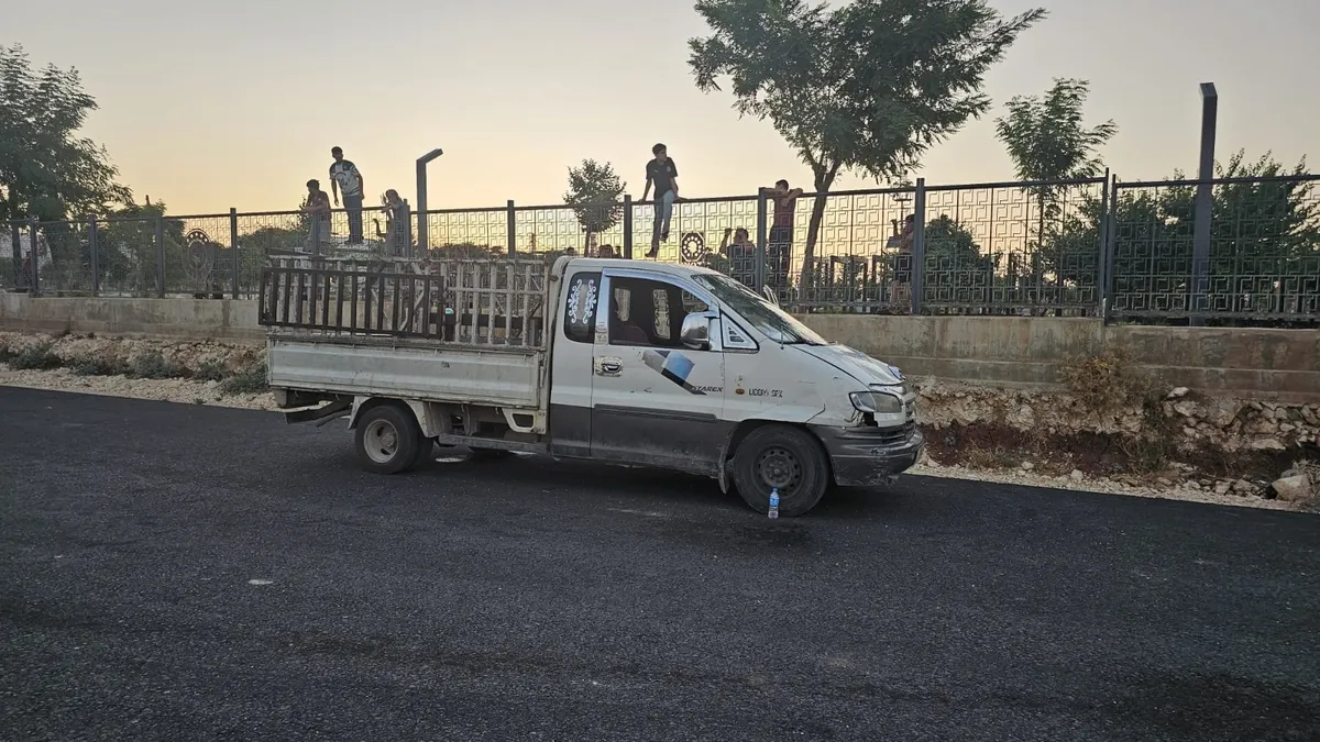 Amcasının kullandığı pikabın altında kalan çocuk hayatını kaybetti