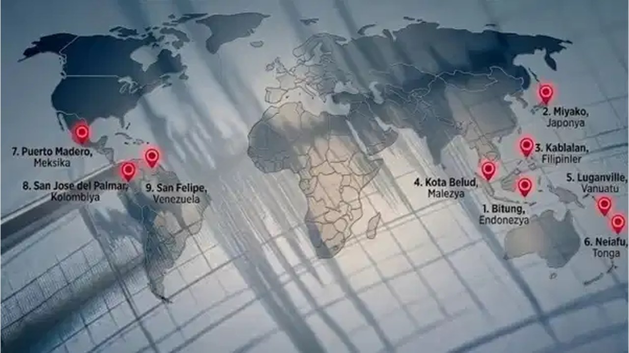 2026 Yılında Meydana Gelen 7 ve Üzeri Büyük Depremler